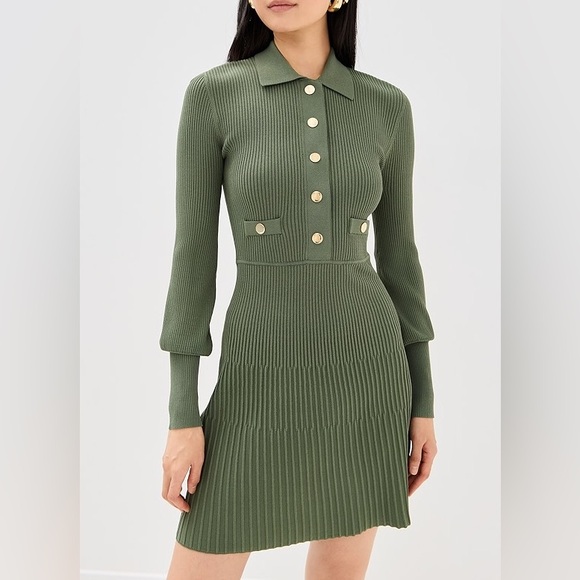 Veronica Beard Dresses & Skirts - VERONICA BEARD Lauper Rib-Knit Sweater dress. Size M Women
#271